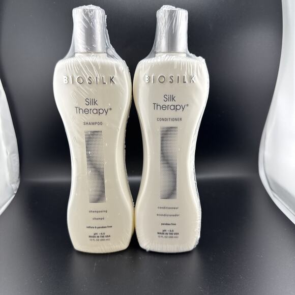 BioSilk Silk Therapy Shampoo & Conditioner Set – 12 oz Each - Picture 1 of 1
